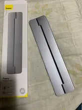 Baseus Laptop Stand for MacBook Air Pro Adjustable Aluminum Laptop Riser Foldable Portable