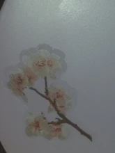 Mohamm-pegatina plana para mascotas, Serie de flores, rosa, cereza, lavanda, decoración, álbum de recortes, regalo, suministros escolares para niña, 1 hoja