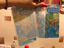 Funda de pasaporte para hombre y mujer, cubierta para pasaporte de viaje, diseño 3D de cuero Pvc, bonito