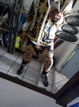 Camisa de Manga larga de lujo para hombre, Camisa con estampado de Cachemira, informal, ajustada, para fiesta de graduación