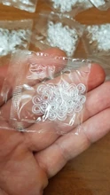 Kits de bandas de goma transparente para manualidades, accesorios de abalorios para pulseras, 10 bolsas, 200 Uds.