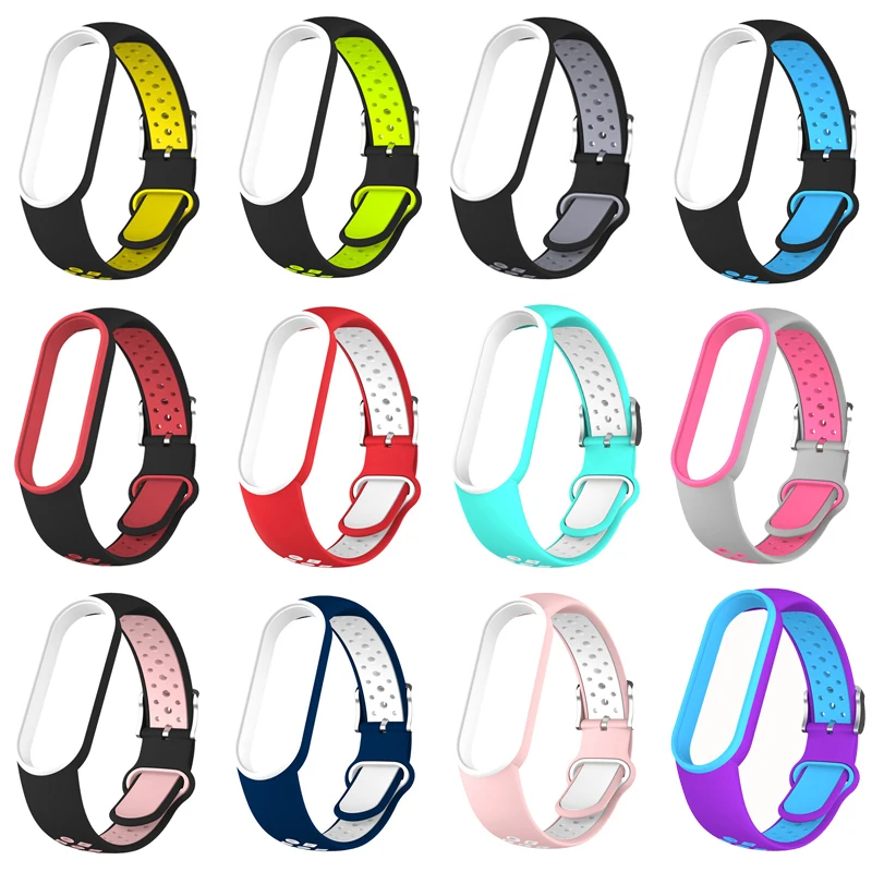 Silicone Strap For XiaoMi Mi Band 3 4 5 Breathable Sport Wristband For XiaoMi Mi Band6 5 Bracelet replacement Mi Band 6 strap
Silicone Strap For XiaoMi Mi Band 3 4 5 Breathable Sport Wristband For XiaoMi Mi Band6 5 Bracelet replacement Mi Band 6 strap