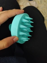 Cepillo de champú de masaje para el cuidado del cuero cabelludo, cabezal Manual, peine adelgazante, limpieza de ducha, baño, exfoliante, elimina la caspa, promueve el crecimiento del cabello