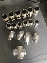 Pipe-Fitting Reducer Nipple DN50 DN20 DN15 DN10 DN8 Male-To-Male Stainless-Steel-304