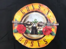 Camisetas de Guns N Roses para mujer, blusa 100% de algodón, ropa urbana para mujer, playera rockera, ropa para hombre 2020