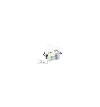 Plastic container CEP 6 liters 305X224X182 MM transparent with lid and hermetic closure
Plastic container CEP 6 liters 305X224X182 MM transparent with lid and hermetic closure