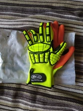 100% de alta calidad ANSI A5, resistente a Cortes, antigolpes, vibración, guantes mecánicos de trabajo de seguridad