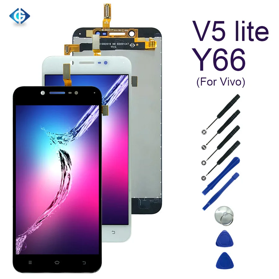 5.5'' Full Lcd Complete Repair Parts For Vivo Y66 1609 LCD Display Touch Screen Digitizer Assembly for Vivo V5 Lite Screen
5.5'' Full Lcd Complete Repair Parts For Vivo Y66 1609 LCD Display Touch Screen Digitizer Assembly for Vivo V5 Lite Screen