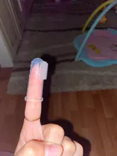 Cepillo de dientes con caja para dedos de bebé, cepillo de limpieza de goma suave de silicona para niños, masaje transparente, cuidado Dental