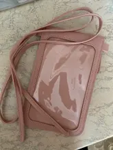 Cartera de bolsillo para exteriores para mujer, bolso cruzado decorativo con forma de corazón, pantalla táctil para teléfono móvil