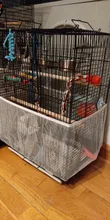 Cover-Catcher Bird-Supplies Parrot-Cover Mesh Airy-Fabric Easy-Cleaning Nylon Soft Receptor-Guard