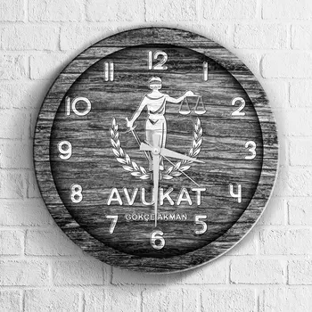 Personalized Professional Attorney Wood Wall Clock-3 
Personalized Professional Attorney Wood Wall Clock-3