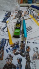 Mini lápiz de Metal para estudiantes, 0,7/0,5mm, negro, amarillo, rosa, azul, lápiz mecánico automático de escritura, recargas de 30 Uds.