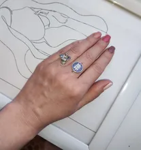 ZHUKOU 17x20mm conectores de abeja de latón para mujer collar pendientes pulsera accesorios de joyería modelo: VS384