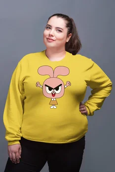 Angemiel Wear Anais Watterson Yellow Women Sweatshirts 
Angemiel Wear Anais Watterson Yellow Women Sweatshirts