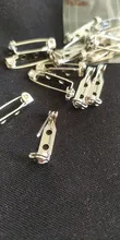 20 unids/lote 20 25 32 38mm bloqueo seguro broche Base Bar titular de la placa para piezas de joyería resultados accesorios Diy