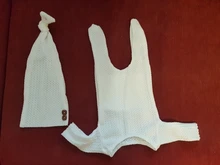 Conjunto de ropa de utilería para recién nacidos, Pelele con pies y botones, 2 uds.