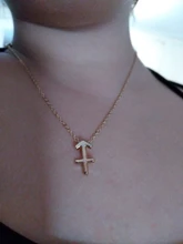 Collar con colgante de 12 Constelaciones para mujer, con signo del zodiaco, Estrella elegante, dorado, collares de cadena de Gargantilla, joyería de cartón