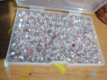 100 unids/caja Metal, acrílico, mapa alfileres cabeza acrílico con acero punto corcho JUNTA DE SEGURIDAD DE Thumbtack DE LA ESCUELA DE LA OFICINA