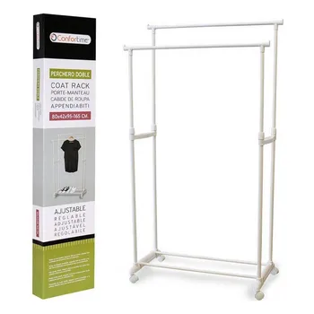 Double Coat Rack Confortime White (80 X 42 x 95 cm)
Double Coat Rack Confortime White (80 X 42 x 95 cm)