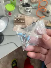 Cabezales de molienda de silicona Dental, pulidor de dientes para máquina de baja velocidad, herramientas dentales, laboratorio de odontología, 4 unids/lote