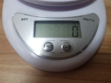 Báscula de cocina de 5KG/1G, balanza electrónica LCD adecuada para cocina doméstica