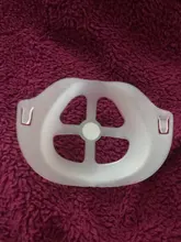 Soporte 3D para mascarilla facial, ayuda a respirar, soporte interior de silicona, válvula transpirable, cuidado de la piel