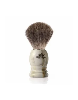 Mondial Boston Pure Badger Shaving Brush Clear Marble 
Mondial Boston Pure Badger Shaving Brush Clear Marble