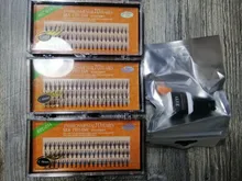 Pegamento para pestañas individuales para principiantes, adhesivo de pegamento para extensión de pestañas de secado lento sin estimulación, bajo olor negro, 5ML