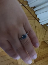 Huitan-anillo cuadrado de piedra azul para mujer, accesorios sencillos minimalistas, sortija, joyería anillos de compromiso