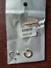 Bohemio sin Piercing para la oreja, de estrás de cristal brazalete de Clip de perno pendientes para las mujeres chica de moda pendientes joyas Bisutería