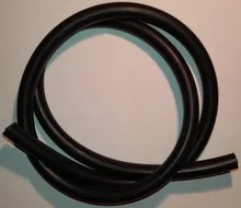 100cm identificación 2 ~ 12mm Fluororubber manguera de caucho de flúor de gasolina resistente al tanque de motor manguera Flexible bomba de aire bomba de manguera de goma blanda