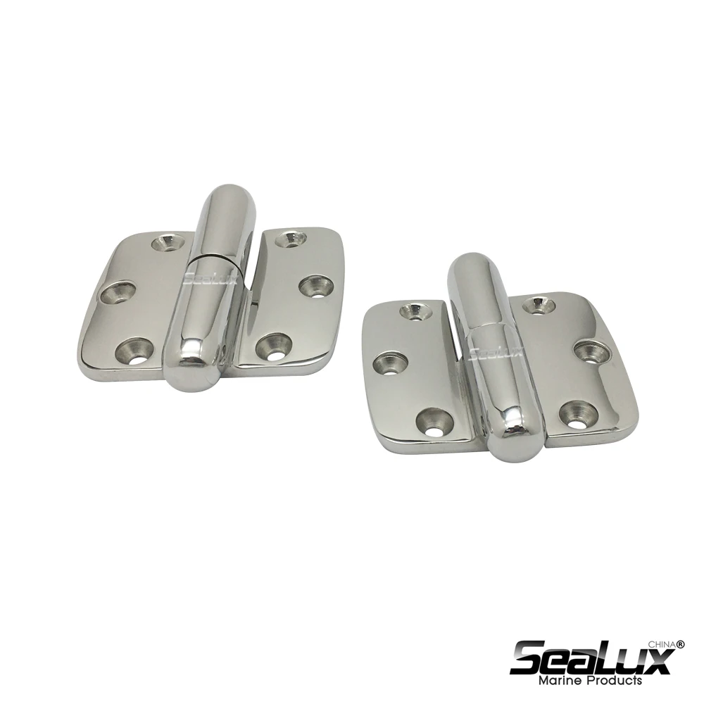 

Sealux Take apart Hinge Heavy duty hinge set sold in pair Marine Grade Stainless Steel 316 for Boat Yacht House Door