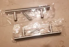 NAIERDI-Tirador de acero inoxidable para muebles de cocina, accesorio en forma de T de 2-24 con diámetro de 10mm para puertas de la cocina