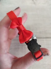 Collar de lazo para mascotas, correa de nailon multicolor ajustable con campanas, joyas de mascotas, collar de gato, hebilla de seguridad, 9 colores