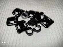 RISK-carcasa de Cables de bicicleta, Clips fijos de tubo de aceite de aluminio, en forma de C, guía de freno, abrazadera fija, hebilla para chasis