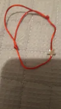 2019 nueva suerte corazón pulsera de estrella para mujeres y niños de Color rojo cuerda cadena ajustable pulsera hecha a mano bisutería pulsera Simple