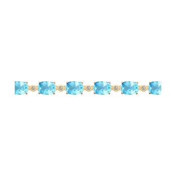 Sokolov bracelet in gold with Topaz and cubic zirconia, fashion jewelry, 585, women's male
Sokolov bracelet in gold with Topaz and cubic zirconia, fashion jewelry, 585, women's male