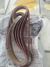 10 unids/set * 330*10mm banda de lijado 40-800 sémola papel lija abrasivo bandas para lijadora cinturón de herramienta abrasiva de madera Metal blando pulido