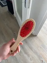 Cepillo de aseo para mascotas de doble cara, cepillo suave de cerdas de pelo de perro y gato, peine R9JC