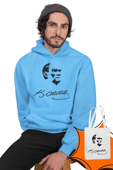 Angemiel Wear Kemal Ataturk Signature Blue Men 'S Hooded Sweatshirt Bags Kombin
Angemiel Wear Kemal Ataturk Signature Blue Men 'S Hooded Sweatshirt Bags Kombin