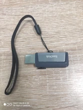 Flash-Drive Extreme Sandisk-Pen Drive128gb SDDDC2 Type-C Dual USB3.1 16GB 256GB Otg Usb