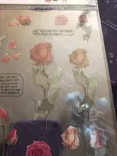 Mohamm-pegatina plana para mascotas, Serie de flores, rosa, cereza, lavanda, decoración, álbum de recortes, regalo, suministros escolares para niña, 1 hoja