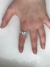 Anillo abierto con cara llorona para mujer, sortija ajustable de Color plateado antiguo, diseño geométrico, con caras y lágrimas