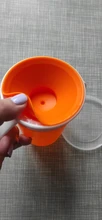 Taza giratoria de 360 grados para bebé, taza para aprender a beber con doble ASA, tapa abatible a prueba de fugas, vasos de agua para niños, botella sin BPA con tapa