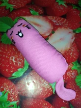 Juguete de hierba gatera con sonido de crujido para gatos, productos para mascotas, juguetes para gatos, dientes de molienda, almohada de felpa para pulgar, accesorios para mascotas