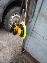 Lijadora de aire neumática de 5/6 pulgadas, herramienta de pulido, máquina de Palma Orbital aleatoria, amoladora para el cuidado de la pintura del coche, eliminación de óxido