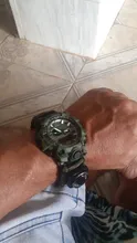 Reloj militar de camuflaje para hombre, pulsera de cuarzo LED resistente al agua hasta 50m, para deportes al aire libre, brújula, termómetro, reloj de emergencia