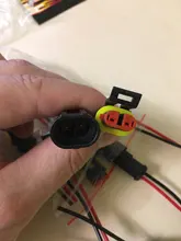 Plug-Set Cable Electrical-Wire-Connector Waterproof with 2-Pin-Way Sealed