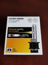 1pc D2S xenón bombilla del faro luz HID de coche de xenón D2S 6000K 4300K 8000K 10000K 12000K GLOWTEC